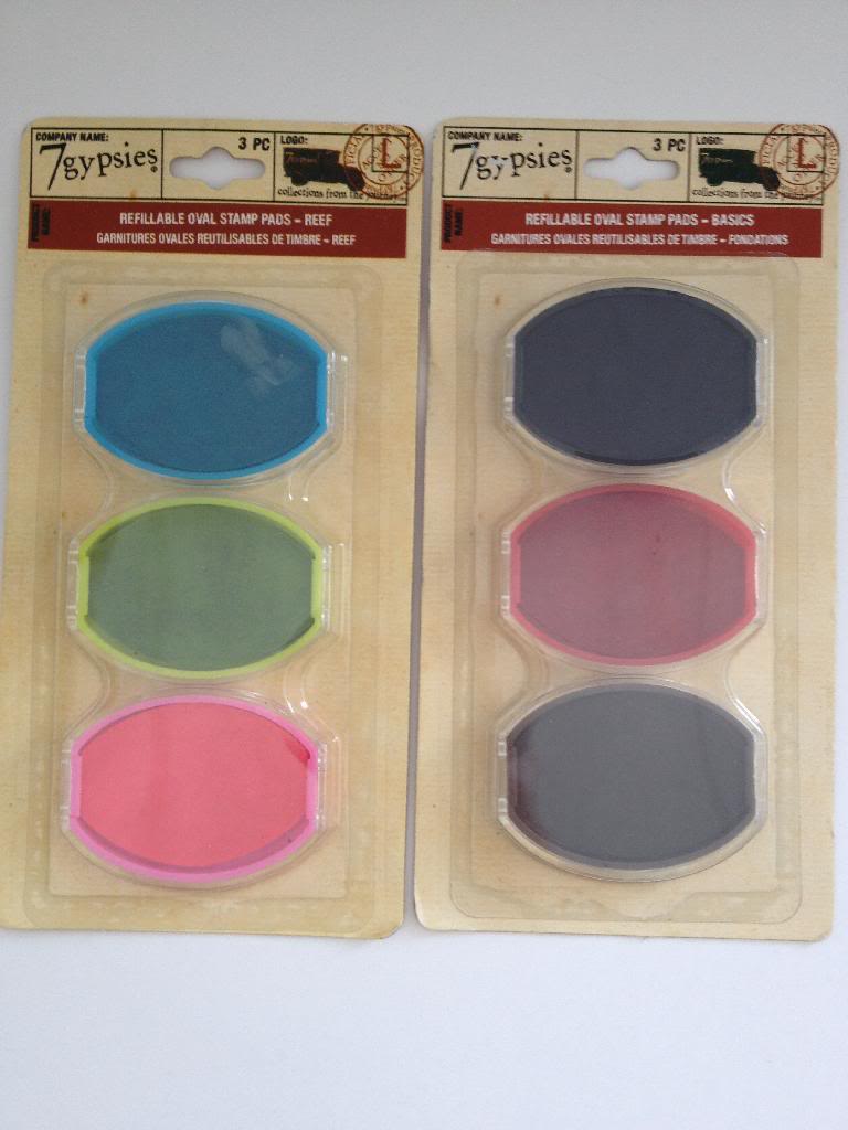 7Gypsies-Stamp-Pad-Refills-for-Oval-Stamper-2-package-Reef-Basic